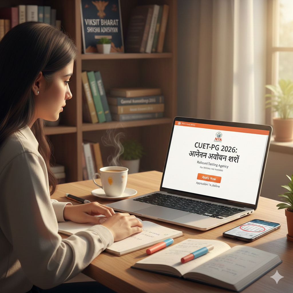 CUET-PG 2026 Registrations Open: जानें आवेदन प्रक्रिया, अंतिम तिथि और परीक्षा से जुड़ी पूरी जानकारी