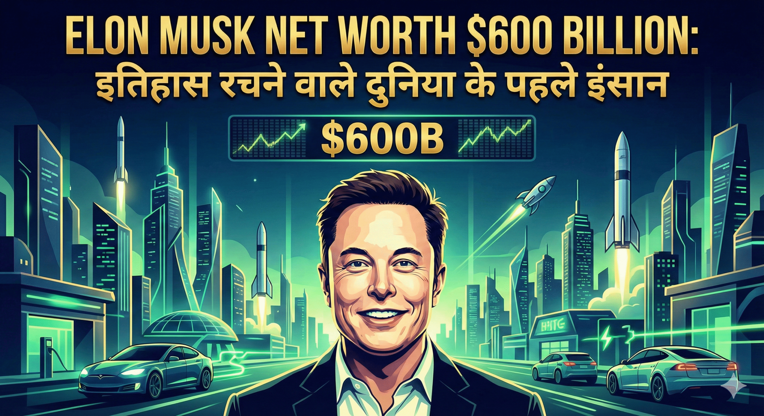 Elon Musk Net Worth $600 Billion: इतिहास रचने वाले दुनिया के पहले इंसान