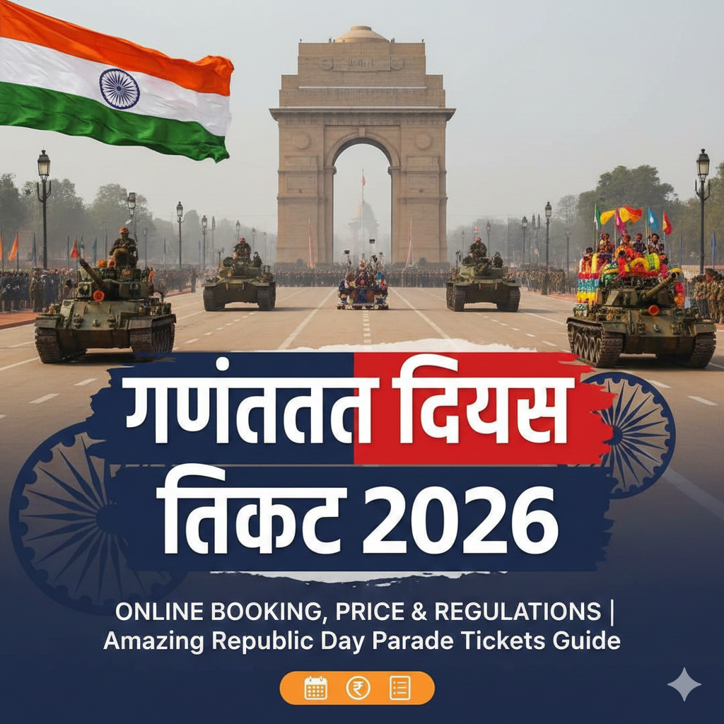 गणतंत्र दिवस परेड टिकट 2026: ऑनलाइन बुकिंग, कीमत और नियम | Amazing Republic Day Parade Tickets Guide