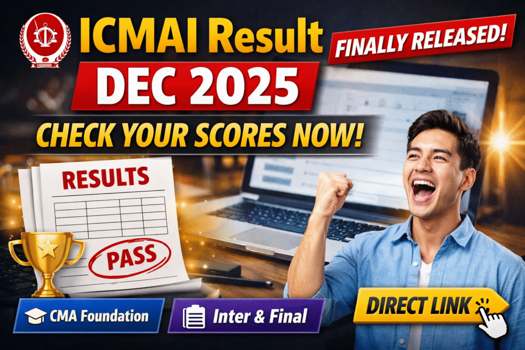 ICMAI result Dec 202