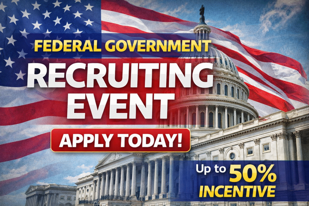 Federal Government Recruiting Event