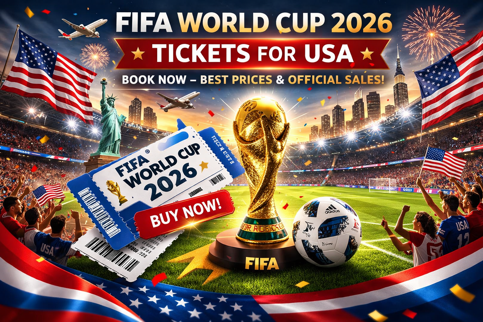 Ultimate Guide to World Cup Tickets FIFA for USA 2026 – Best Prices, Dates & How to Buy