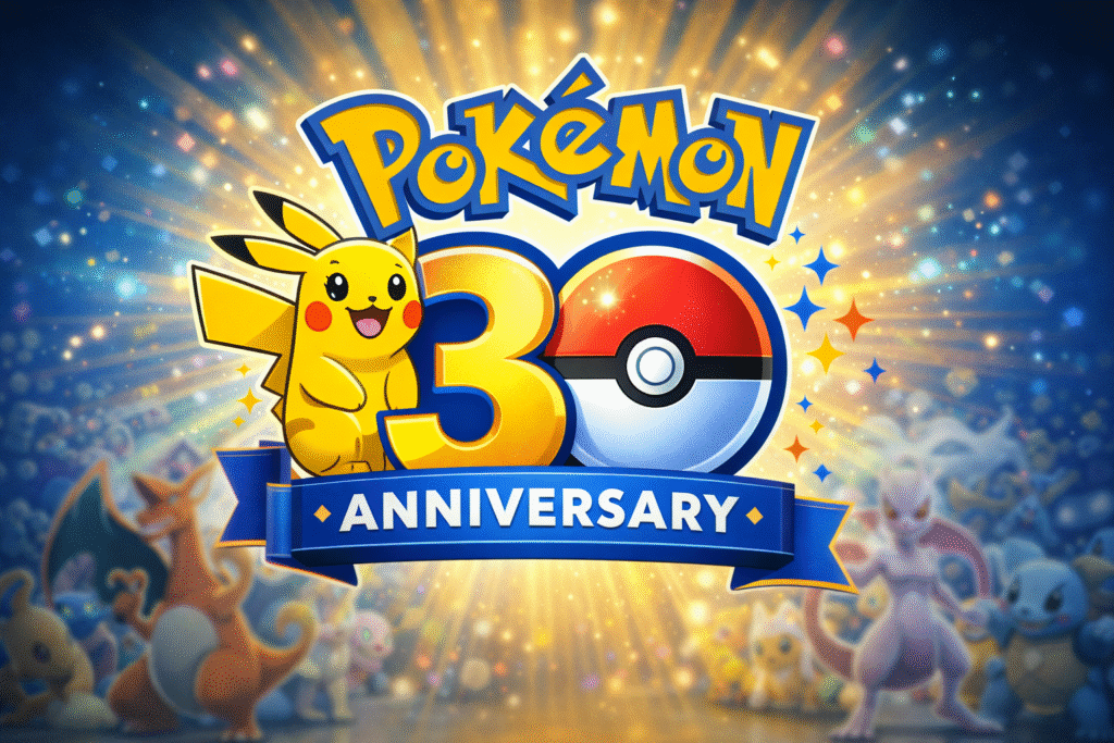 Pokemon 30th anniversary logo
