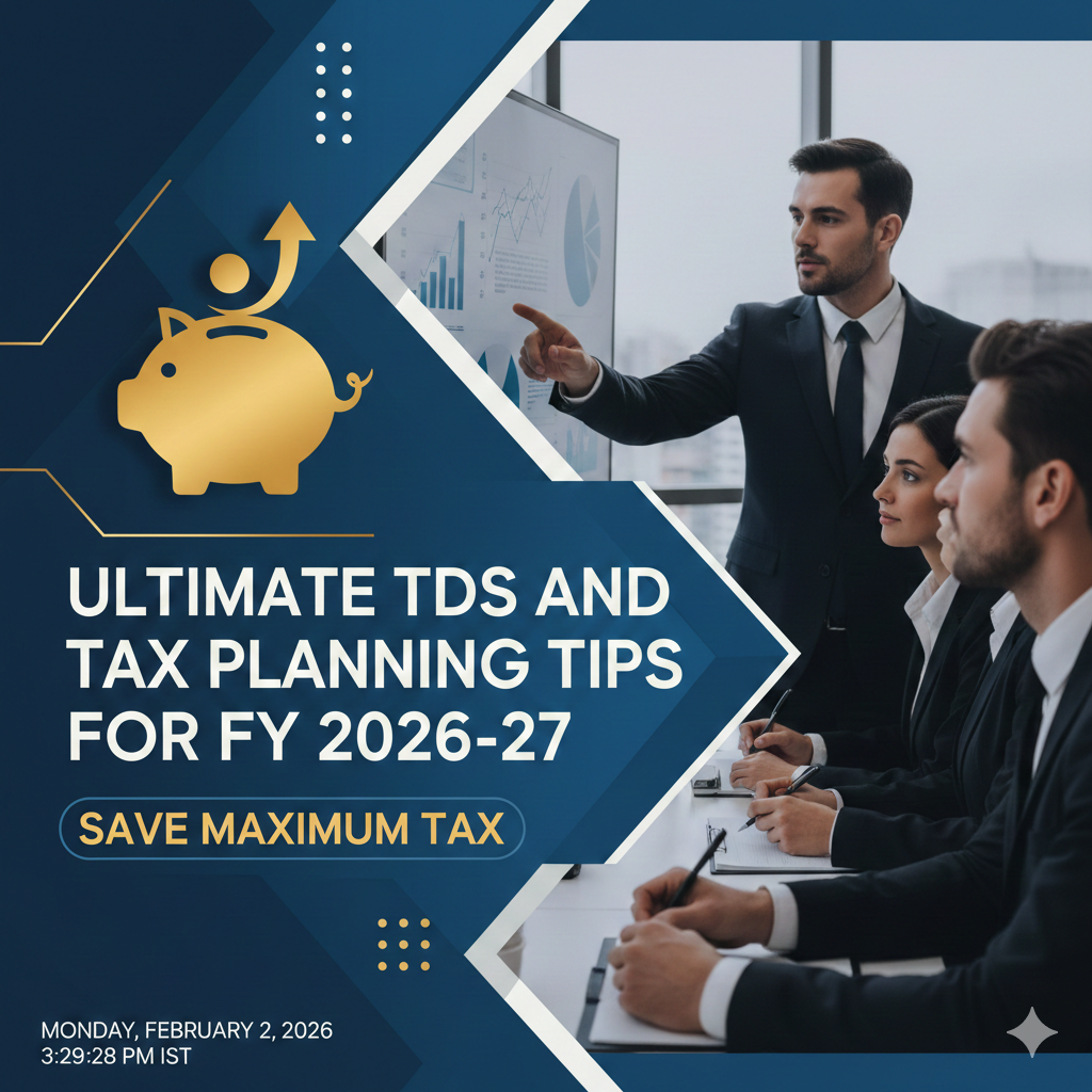 TDS and Tax Planning Tips for FY 2026-27