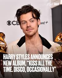 7 Exciting Facts About Harry Styles New Album Kiss All the Time Disco Occasionally